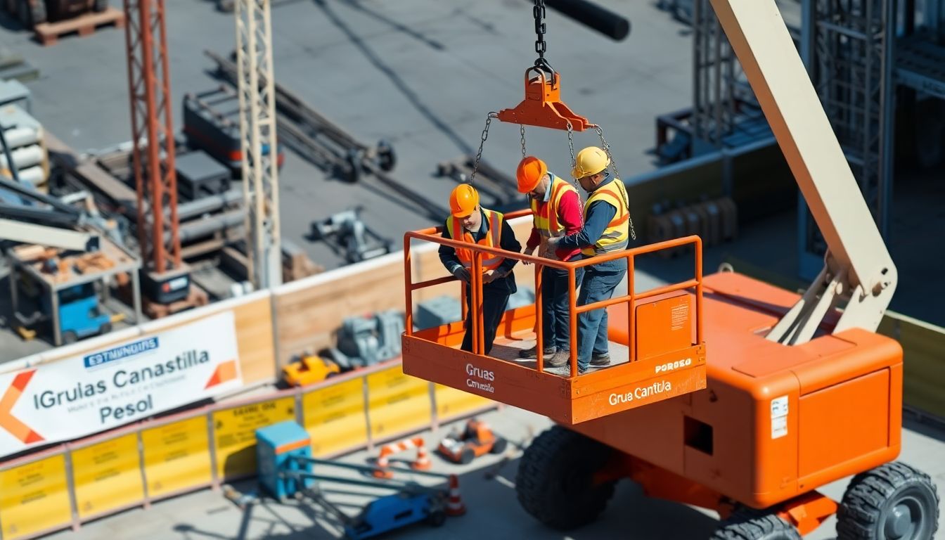Gruas Canastilla Elevadoras